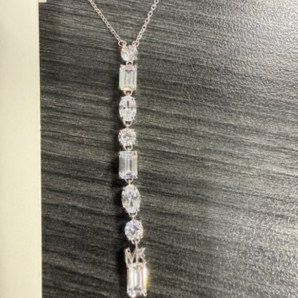 Michael Kors Sterling Silver Necklace and earrings Matching Set - Picture 3 of 5